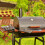 Grillzange aus Edelstahl mit Holzgriff 2