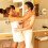 Waschbeckenschrank aus Bambus 3