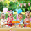 4er-Set Kindergläser mit Walmotiv 3