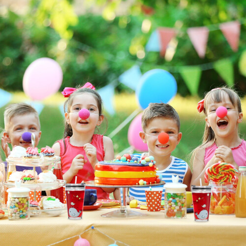 4er-Set Kindergläser mit Walmotiv 2