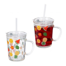 2er-Set Kindergläser mit Fruchtmotiven
