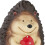 Igel Gartenfigur 6