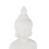 Weiße Buddha Figur 17 cm 6