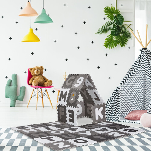 Puzzlematte mit ABC und Zahlen 1