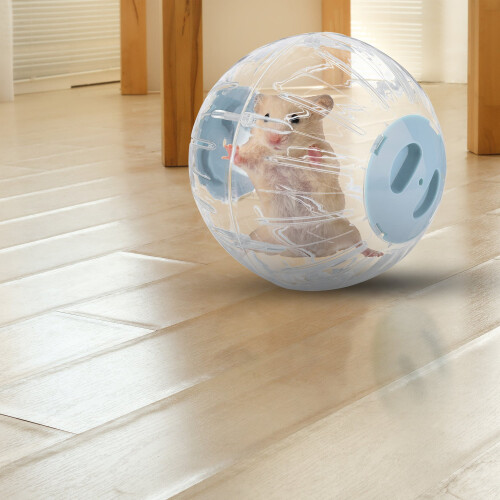 Hamsterball mit hellblauem Deckel 1