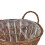 Runder Blumentopf aus Holz - 3er-Set 7
