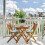 Runder Blumentopf - 2er-Set 5