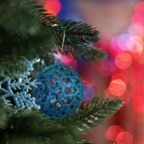 Christbaumkugeln im 50er Set 1