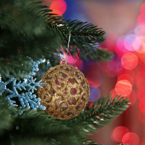 Christbaumkugeln im 50er Set 1