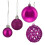Christbaumkugeln im 50er Set 6