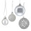 Christbaumkugeln im 50er Set 6