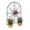 Blumentopfhalter in Schwarz 1
