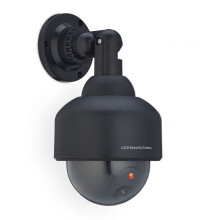 Schwarze Kamera-Dummy-Kuppelform