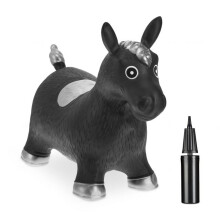 Bouncy Animal Horse i sort