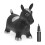 Bouncy Animal Horse i sort 1
