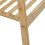 Bamboo clothes hanger with shelf 8