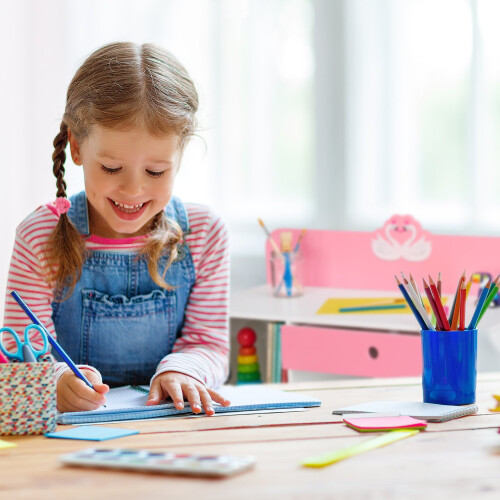 Schreibtisch und Stuhl für Kinder Schwan 2