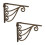 Regalwinkel 2er Set Ornamente 1
