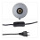 Retro Schreibtischlampe silber 9