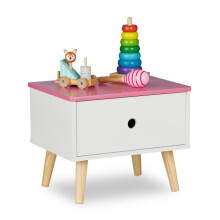 Bedside table for children with drawer