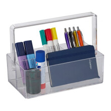 Transparente Tasche mit Griff