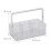 Transparente Tasche mit Griff 4