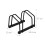 Bicycle rack for 2 bicycles 4