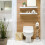 Toilettenbürste 3er-Set, schwarz 5