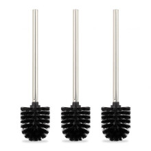 Toilettenbürste 3er-Set, schwarz