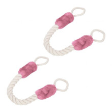 Schutzclip für Türkordel, 2 Stück, rosa