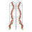 Rankgitter 220 cm 2er Set grün 1