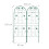 Rankgitter 150 cm 2er Set grün 4