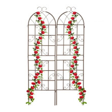 Rankgitter 180 cm 2er Set braun