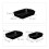 Ofenform Keramik 3er Set schwarz 4