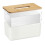 Kosmetikbox für Papiertaschentücher mit Holzdeckel 6