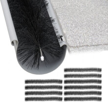 10er Set Dachrinnenbürsten 12 cm