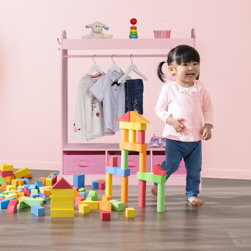 Kleiderbügel für Kinder mit Spiegel 2