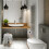 WC-Stuhl Stahl & Holzoptik 5