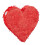 Red heart shaped pinata 1