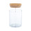 4 Stk. Vorratsgläser 750 ml 6