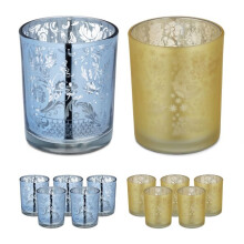 Heat Kerzenhalter Gold Silber 12er Set