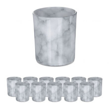 Wärmelichthalter grau 12er Set