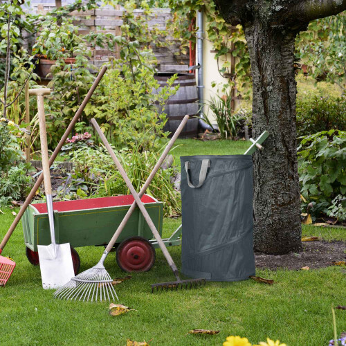 2 Stk. Gartensäcke 120 Liter grau 1