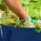 3 Stk. Gartensäcke 85 Liter blau 3