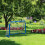 2 Stk. Fußballtore in Blau 2