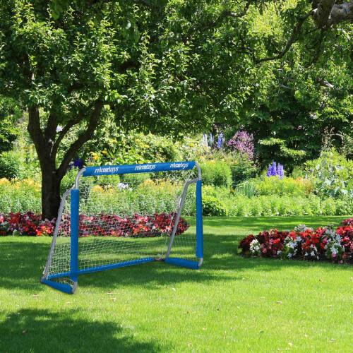 2 Stk. Fußballtore in Blau 1