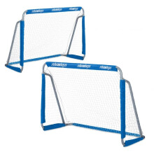 2 Stk. Fußballtore in Blau