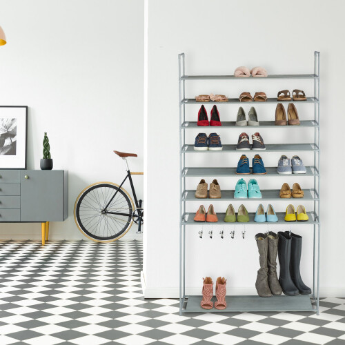 Schuhregal mit Stiefelfach 1