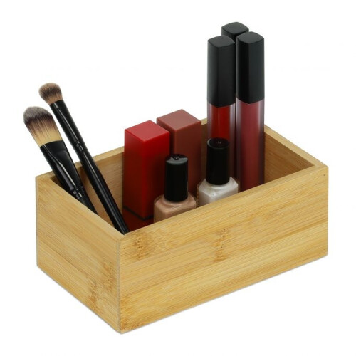 Quaderförmige Box aus Bambus