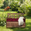 Gartenbank mit Stauraum 2